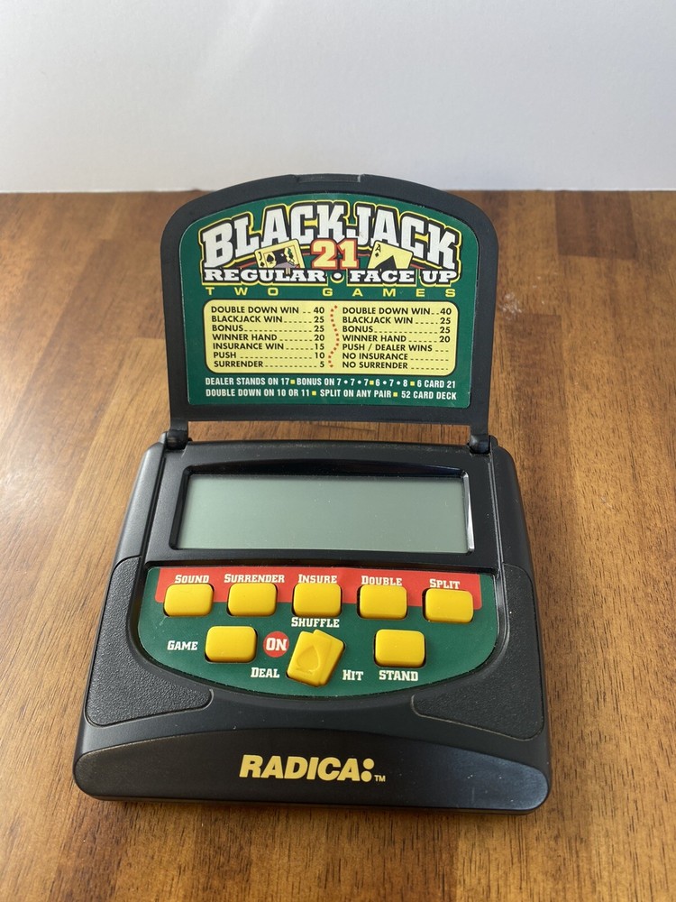 Radica Pocket Blackjack 21 Model 2155