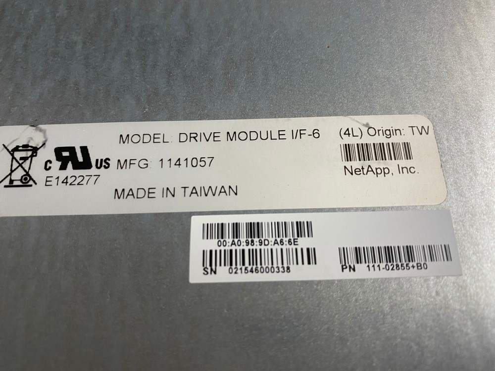 NetApp E-X270800A-R6 Drive 8GB Controller Module I/F-6