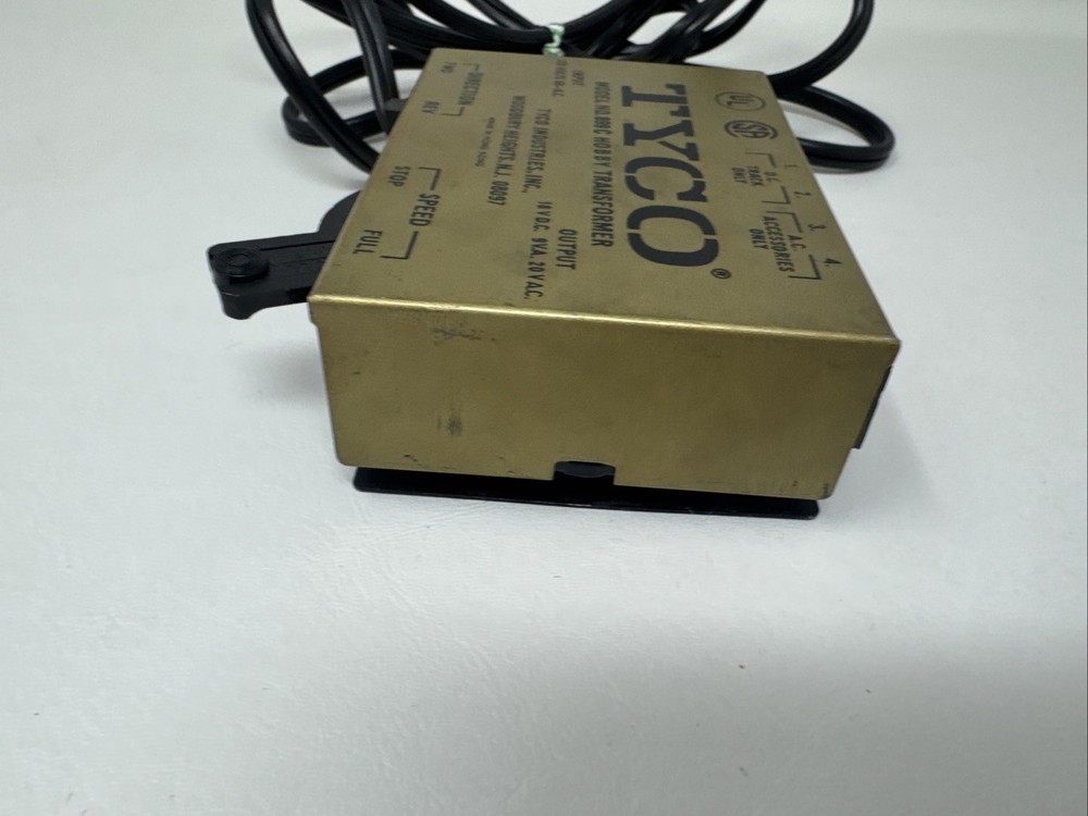 Tyco Hobby Train Transformer Model 899 C - HO Scale Train Control Power Supply
