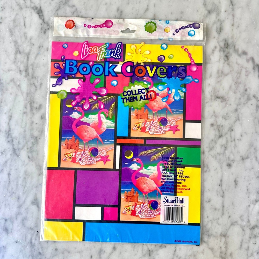 90’s Lisa Frank Book Covers