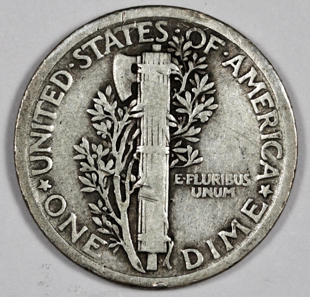1921 Mercury Head Dime. Fine. 203343