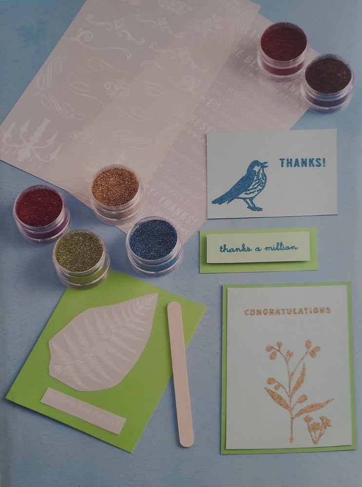 Martha Stewart Glitter Transfer Kit