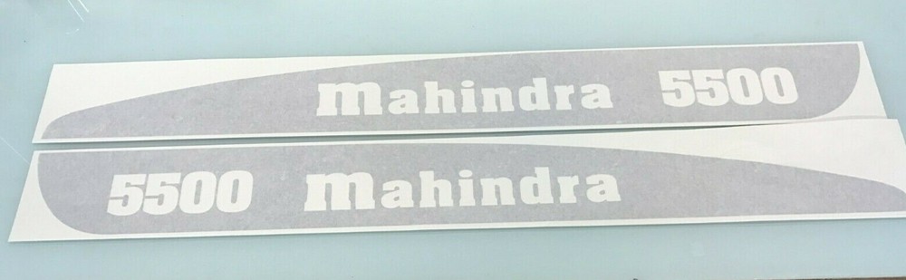 Mahindra 5500 hood decals
