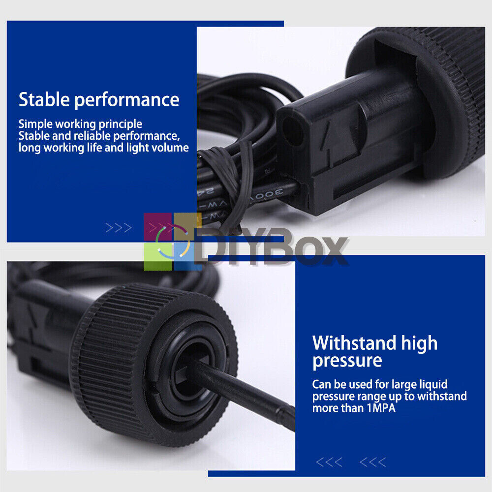 Adjustable Water Flow Switch Sensor Female Thread Connect Flow Meter Universals