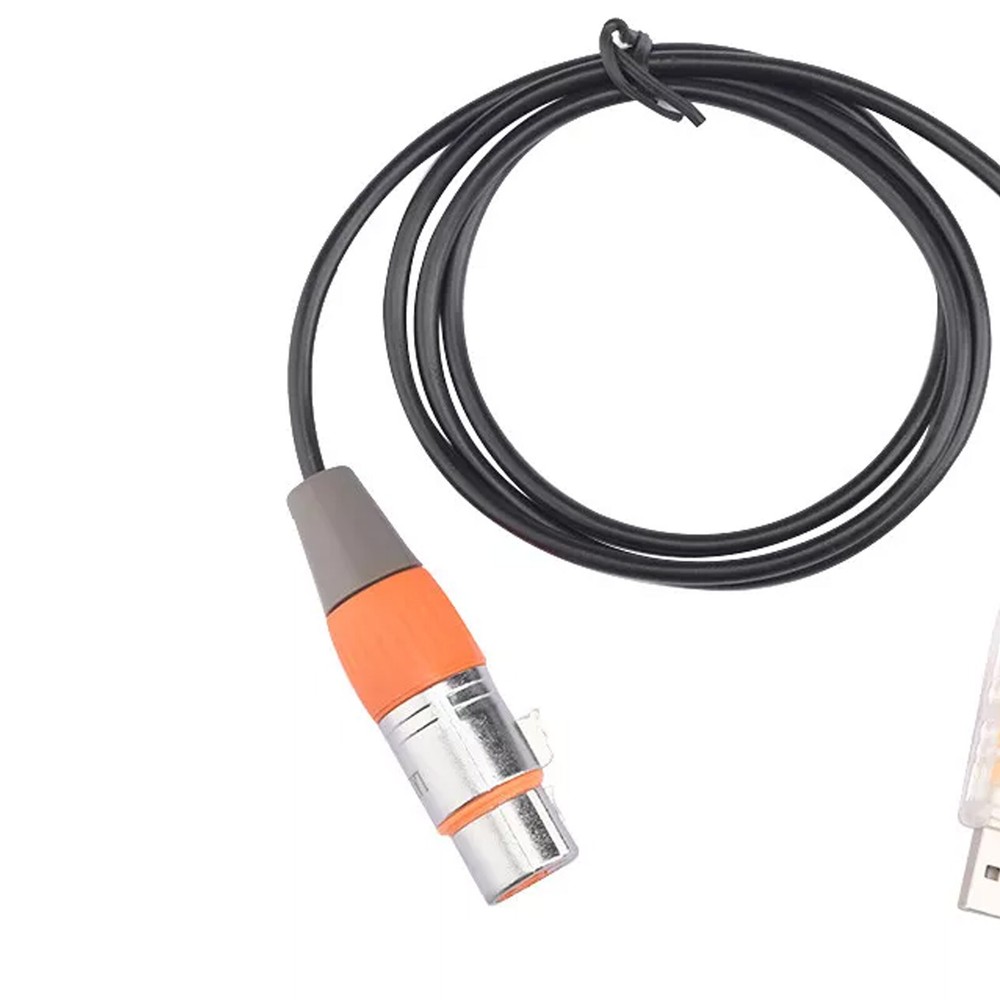USB to DMX Interface Adapter Cable Stage Light PC DMX512 ControllerDimmer DMX S4