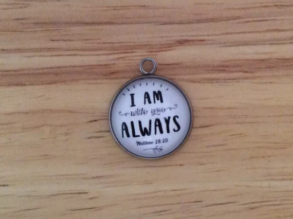 Bible Verse Charm Pendants for Making Jewelry