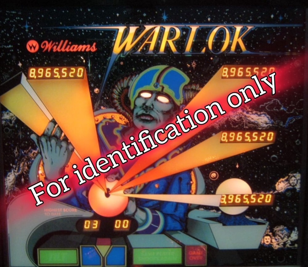 1982 Williams Warlok Pinball Machine Rubber Ring Kit **Customize Your Kit**
