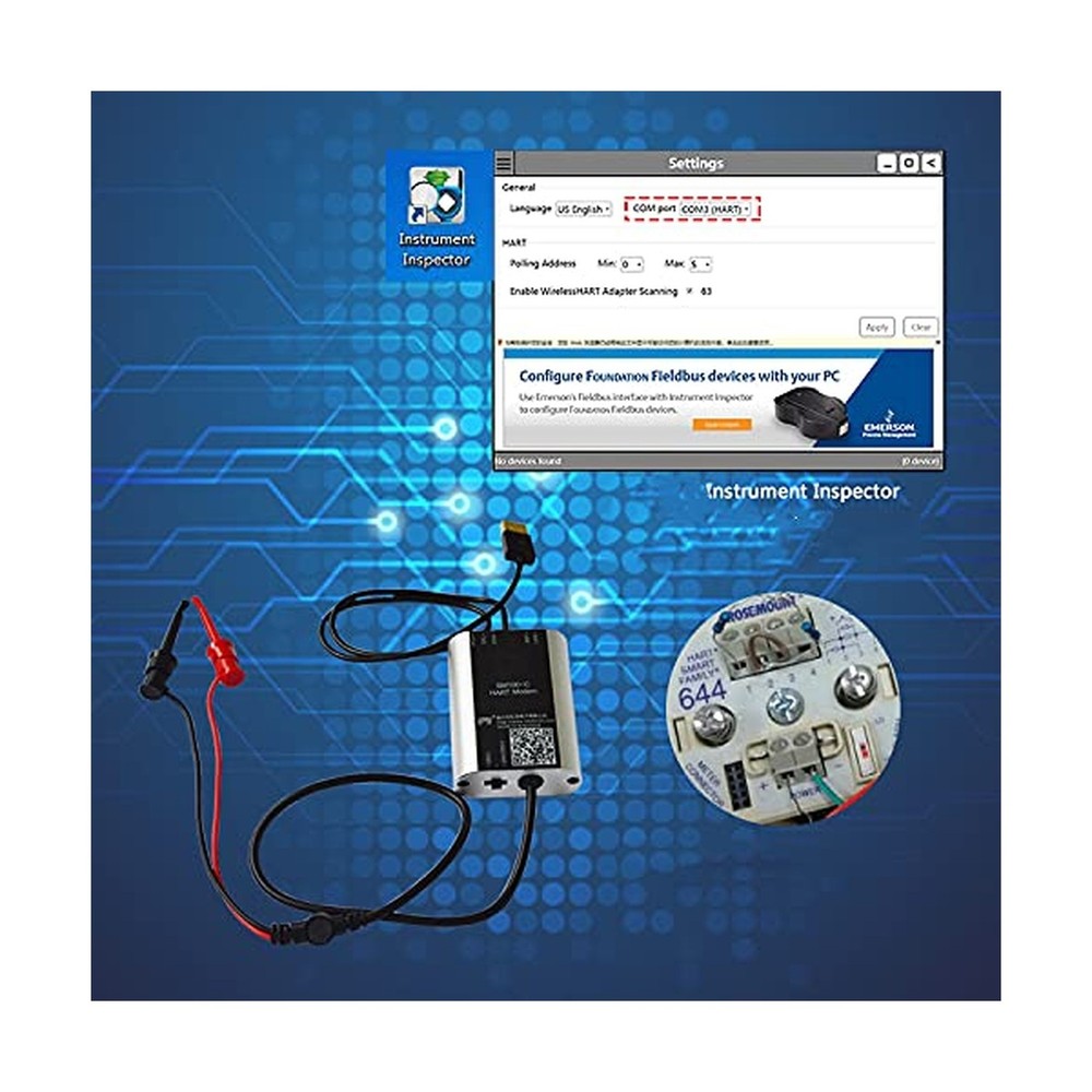 USB to Hart Protocol Modem Hart Transmitter for All Hart Protocol Device