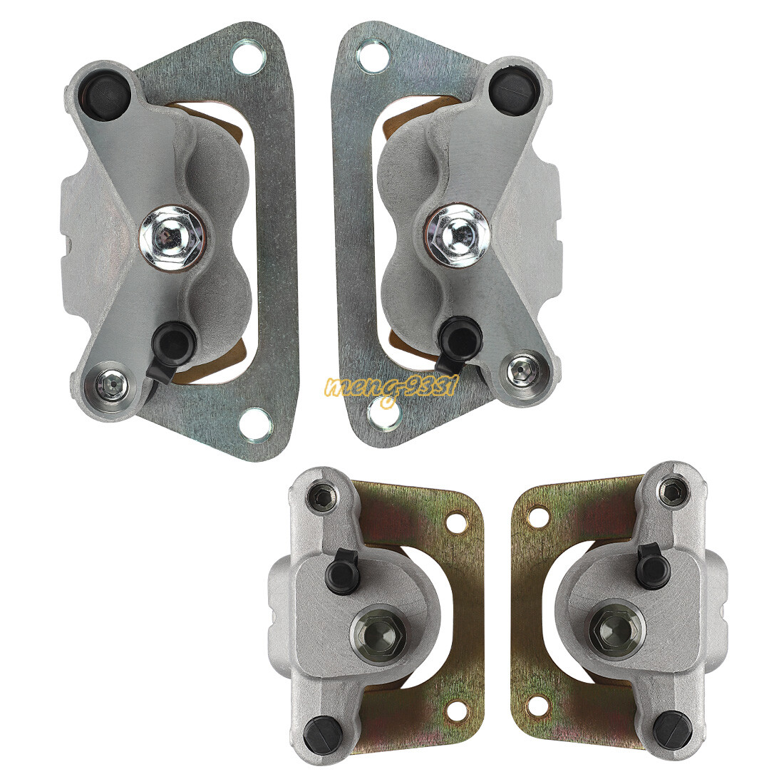 Rear & Front Brake Calipers for Polaris RZR 800 2008-2014 RZR S 800 2009-2014
