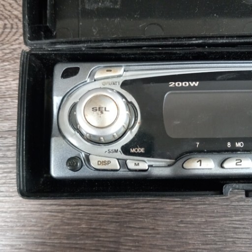 JVC KD-S790 CD Receiver Faceplate ONLY w/ case