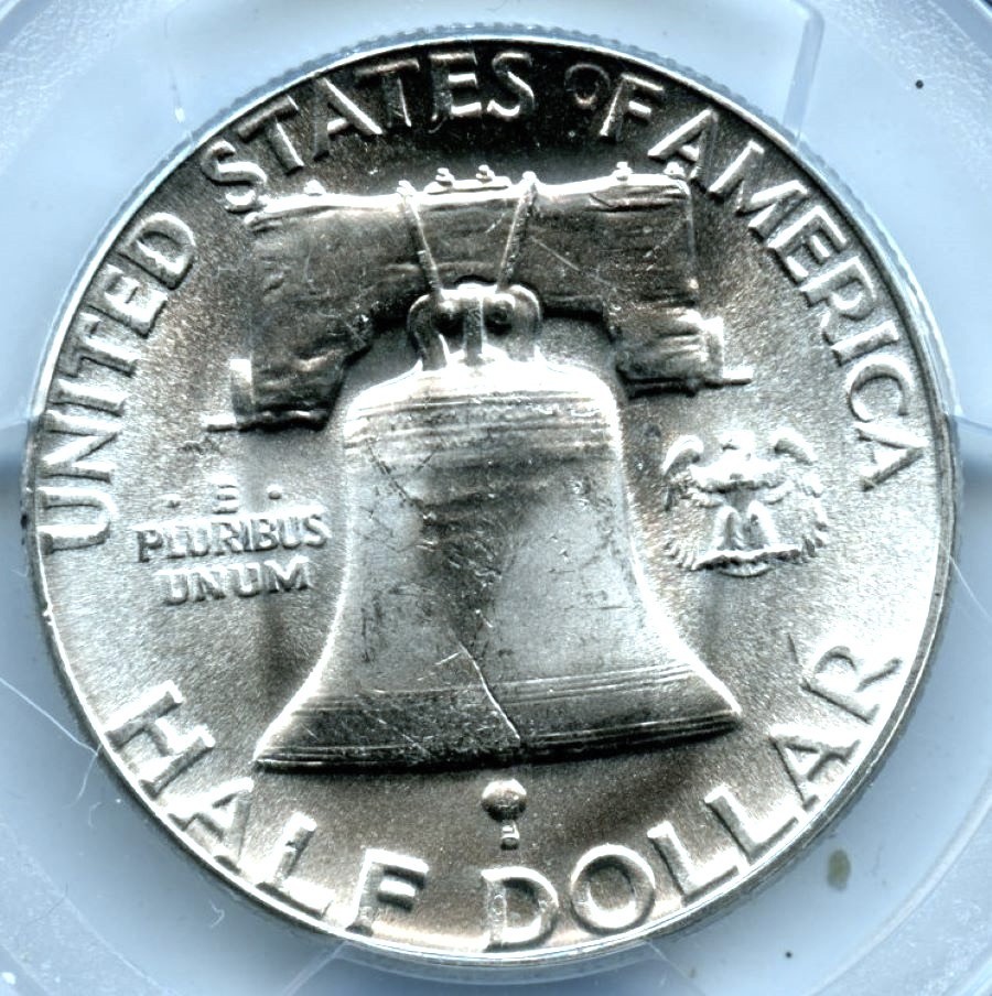 1962 Franklin Half Dollar, PCGS MS65