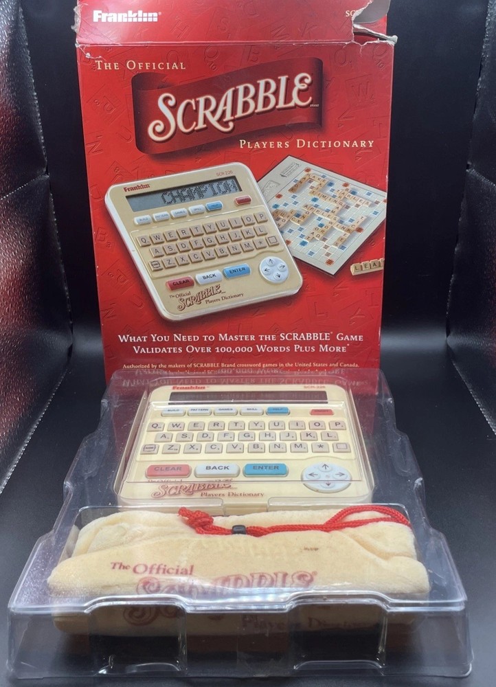 Franklin Scrabble Player’s Dictionary Electronic - 1060 - Tested!