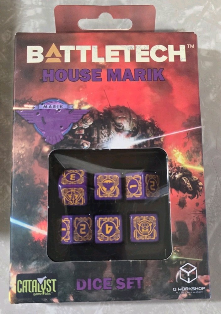 Battletech Dice House Marik Q Workshop Catalyst Games