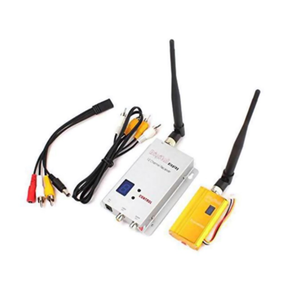 1PC Long-Range 1.2KM Wireless Audio/Video Transceiver For Surveillance System