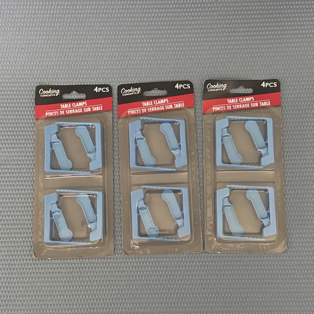 12 Plastic Table Cloth Clips Clamp  NEW