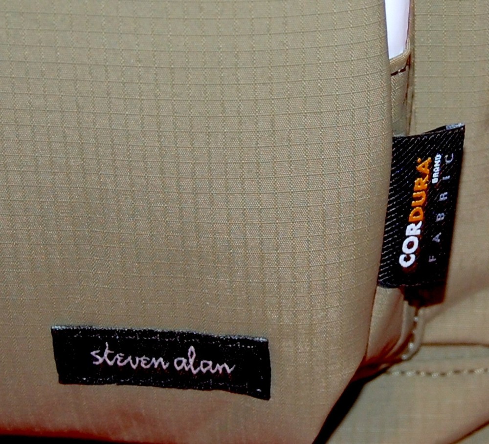 NWT Steven Alan moss navy Zippered Backpack #SAM201 335 $195