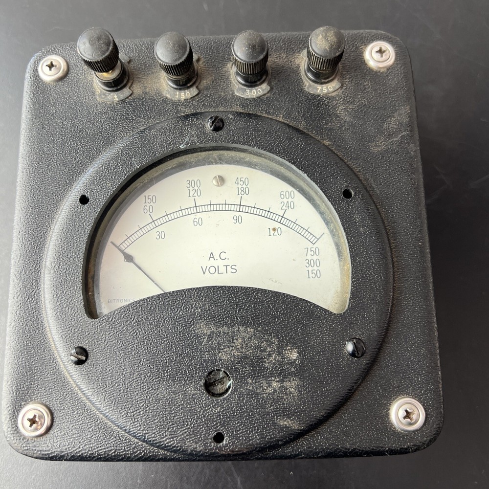 Bitronics Model FDGR-P A.C Volts Meter
