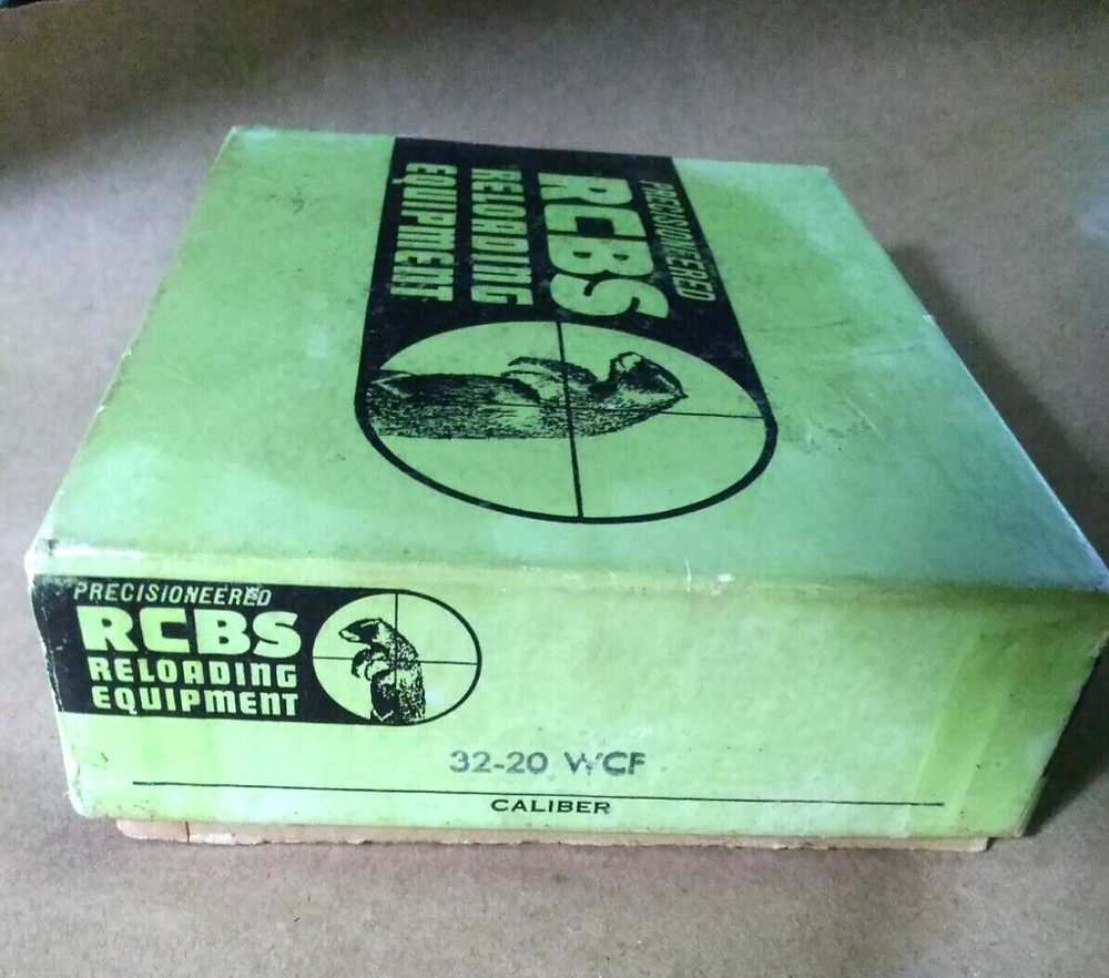 Rare -RCBS 32-20 WCF Reloading 3 Die Set