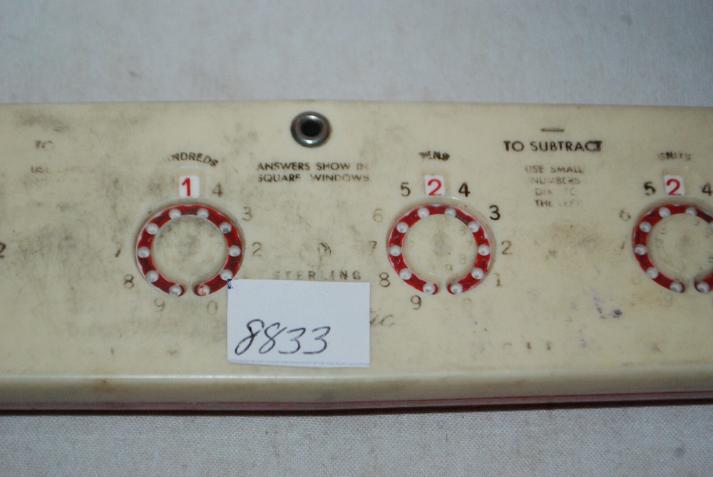 Automatic Adding Machine by Sterling, A Dial-A-Matic Tool! in good condition