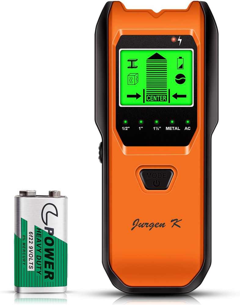 Stud Finder Wall Scanner, 5 in 1 Multifunction Stud Locator with Smart Sensor, H