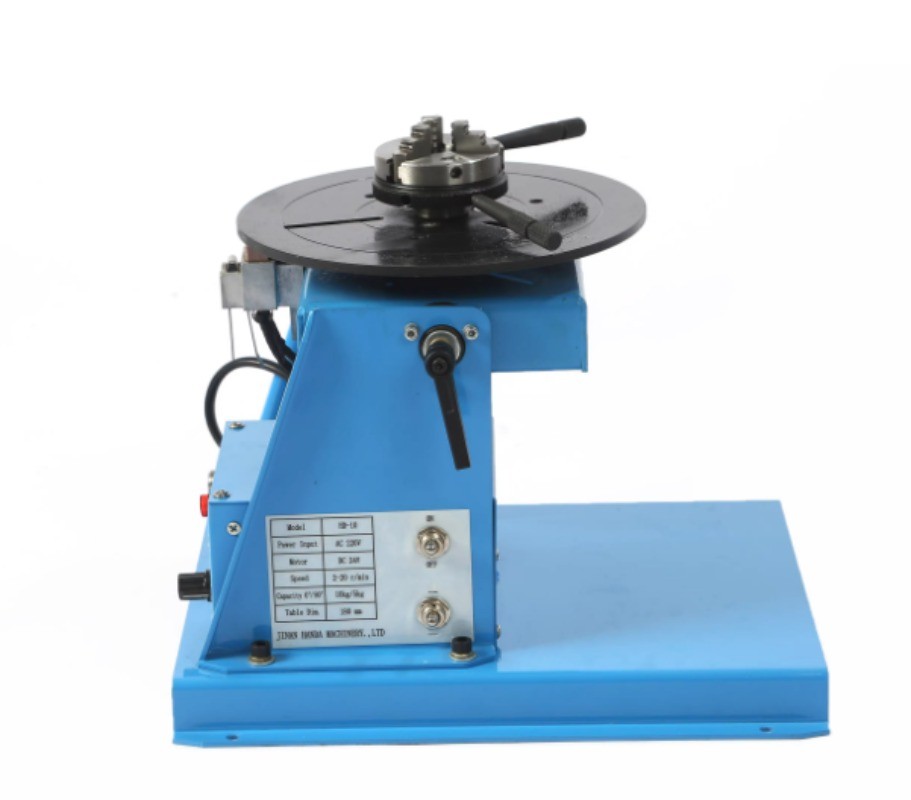 Welding Positioner for Small TIG Welding: Automatic Welding Turntable Workbench