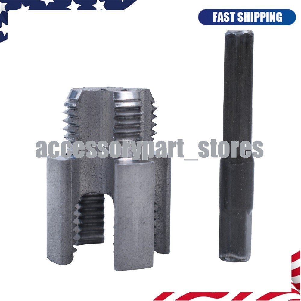 PVC Pipe Threader Kit With Internal & External Threading Tool - USA Standard