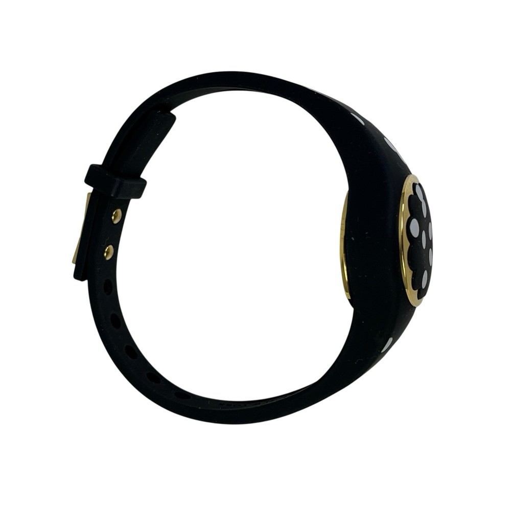Kate Spade New York Activity Tracker Black White Polka Dot Pattern - Untested