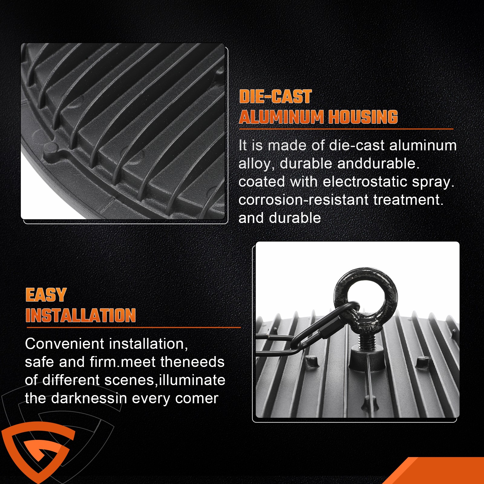 10-Pack 300W UFO LED High Bay Light Shop Industrial Commercial Factory Warehouse