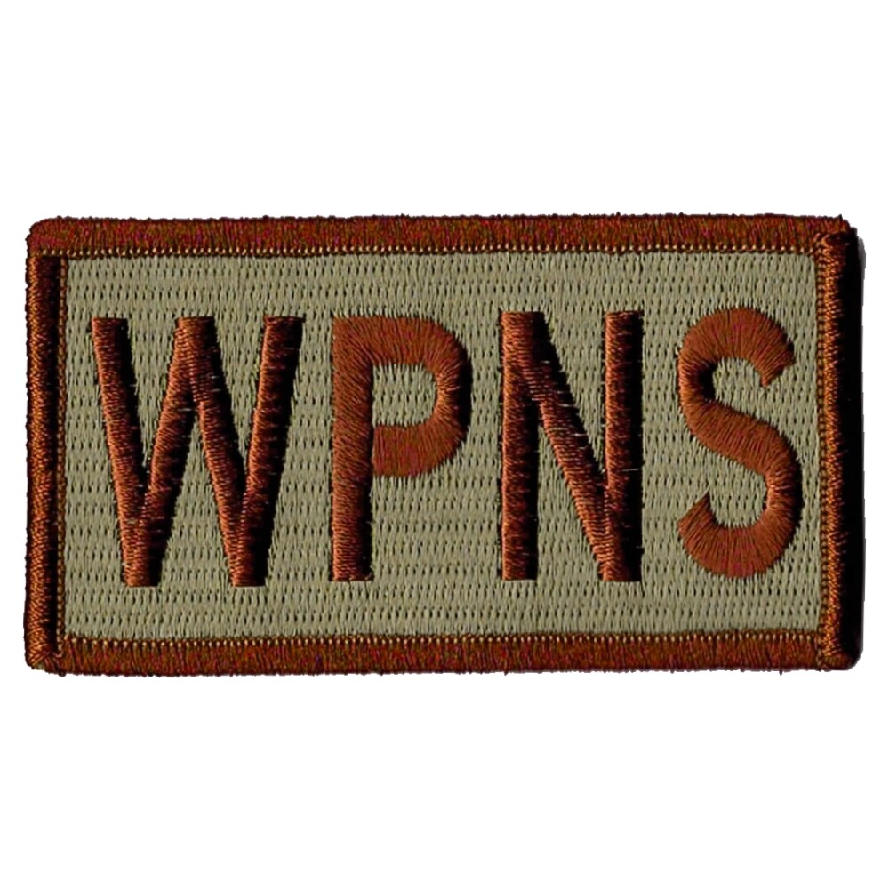 WPNS Duty Identifier Tab / USAF OCP Air Force Patch