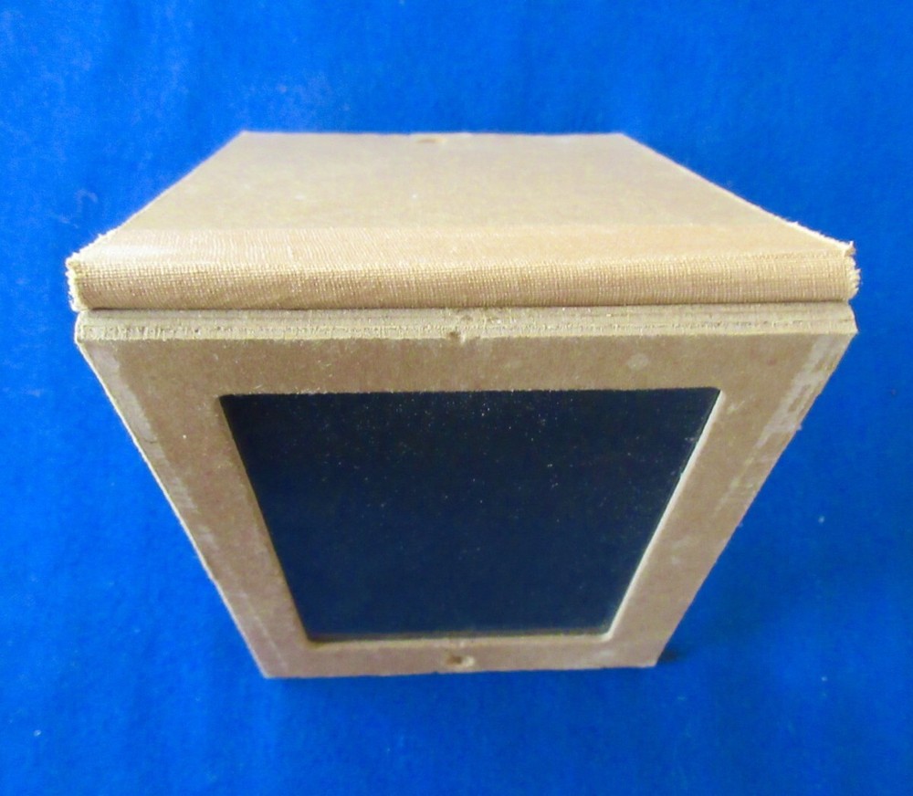 WWII ID’d Army Sergeant’s Shaving Mirror – Recording Place Names & Dates