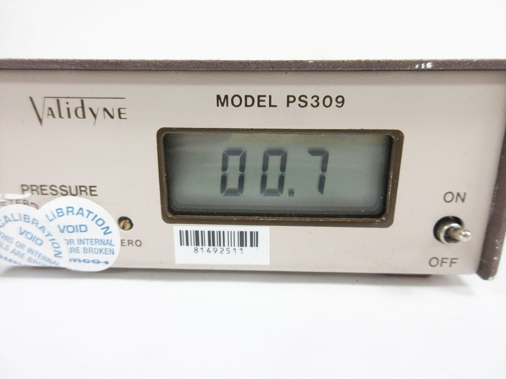 VALIDYNE ENGINEERING 309D-1-N-1-28-S-4 PORTABLE DIGITAL MANOMETER PS309