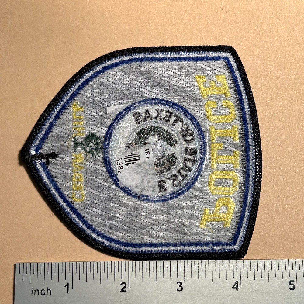TX Cedar Hill Texas Police Patch