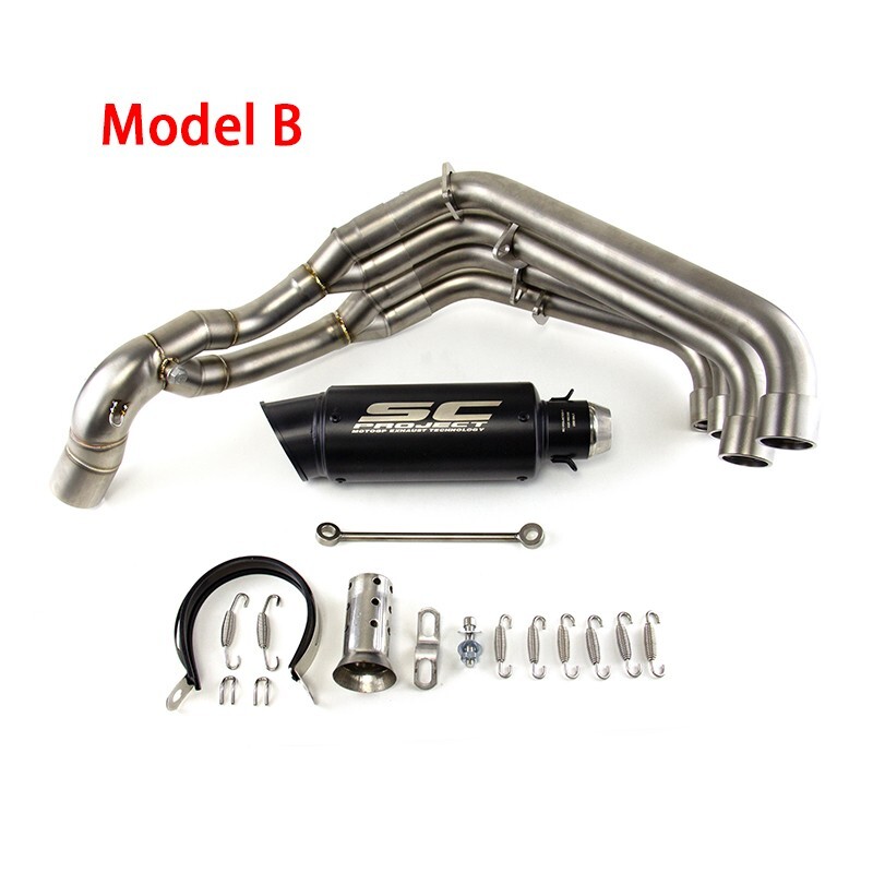 For Honda CBR650R CBR650F 2014-2024 CB650R Full System Exhaust Tips Header Pipe