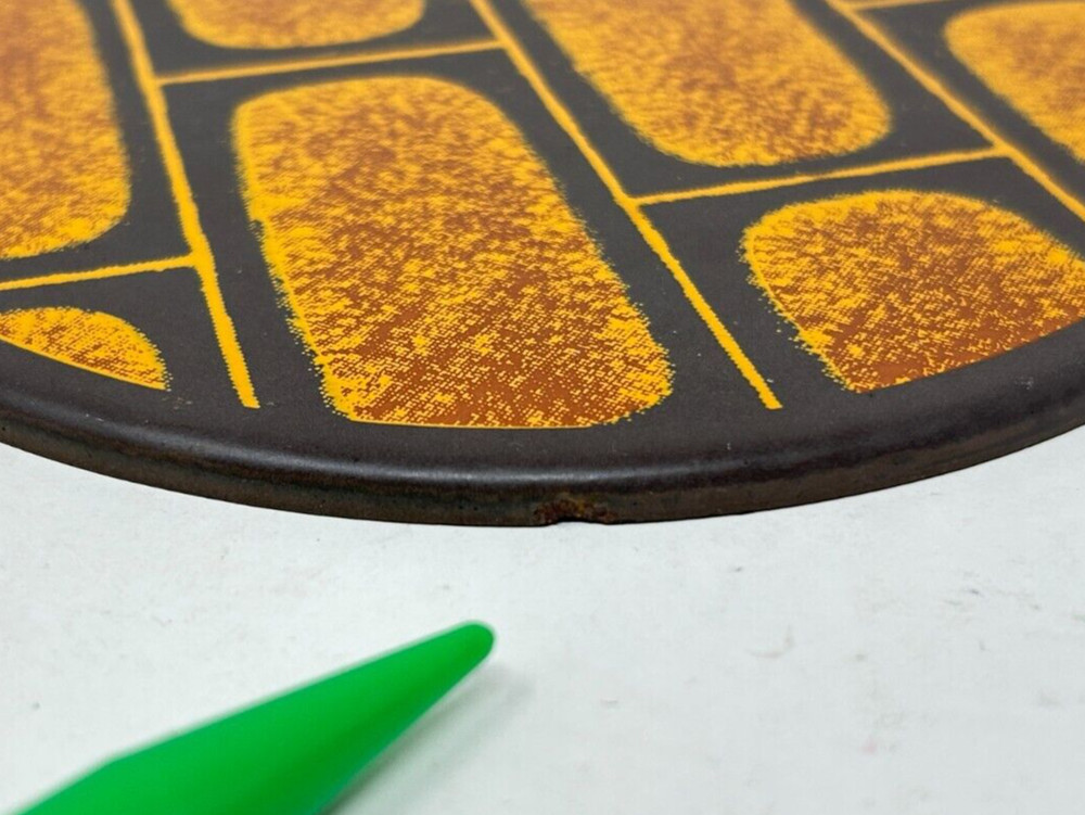 Vnitage Jaxton MCM Enamel Disc Round Insert For Cheese Board