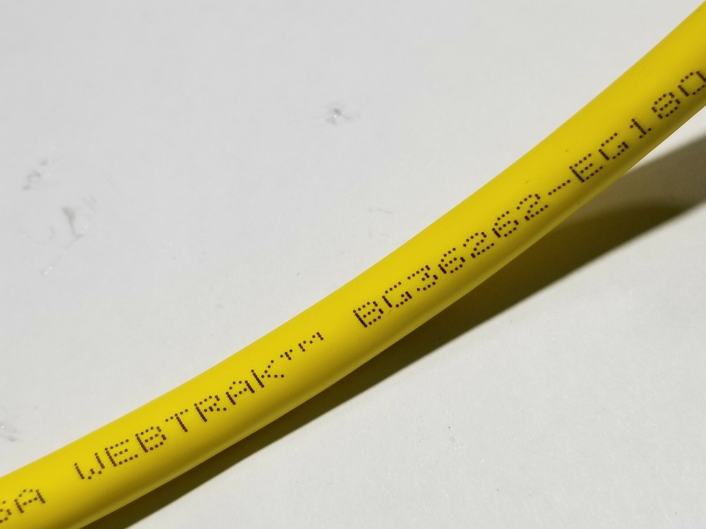 Commscope CS44P Cat6A U/UTP Network Ethernet 10G 10Gig Cable Plenum Yellow /50ft