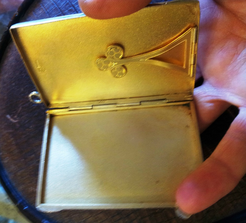 Continental Silver Card Case