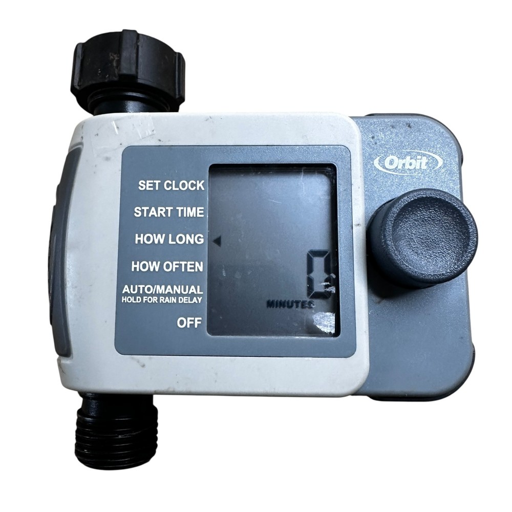 Orbit 58952 Sprinkler Timer Programmable Watering Timer Lawn Hose 1 Outlet Zone