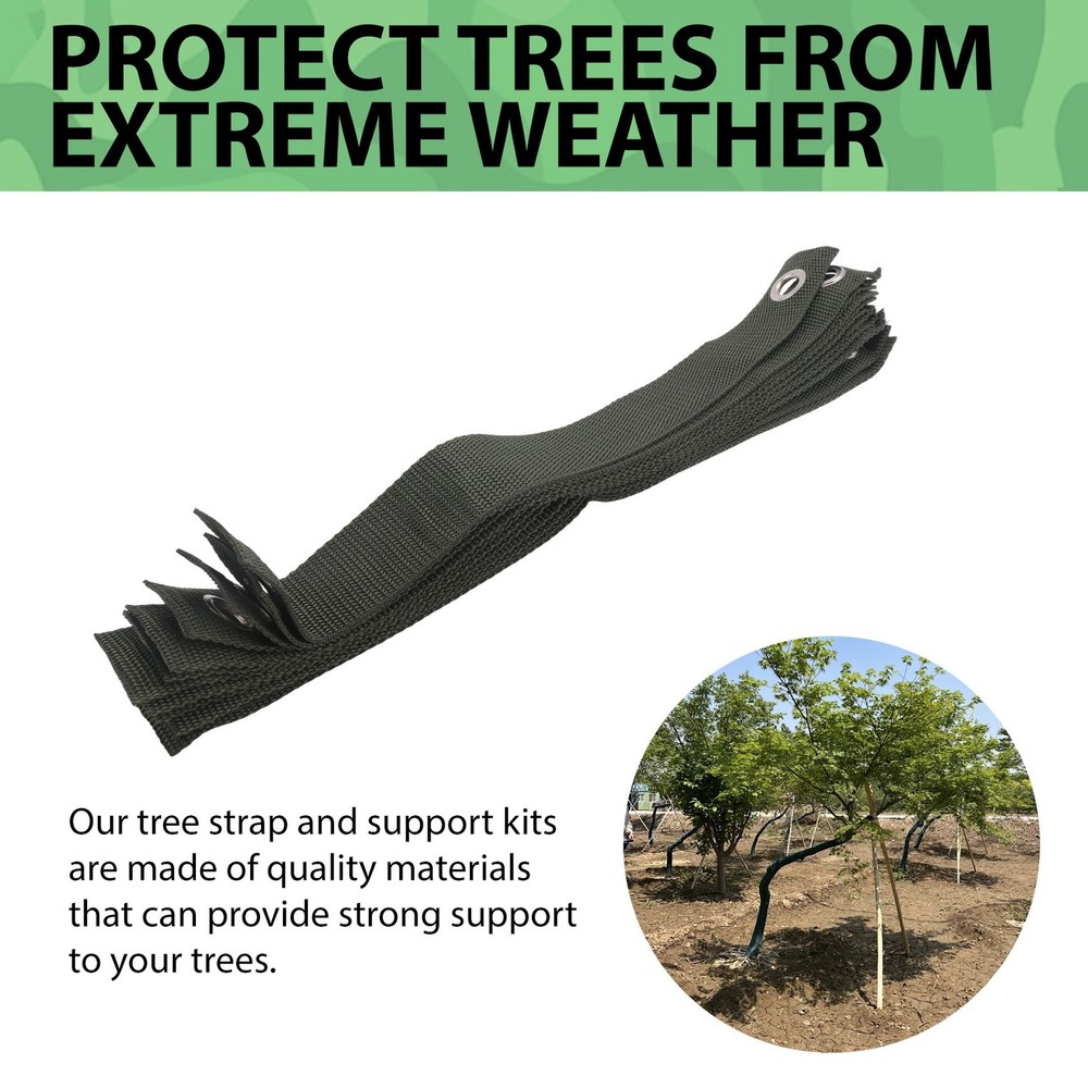 Tree Strap with Grommet Strong Load Bearing Good Support Effectively Fixed8611
