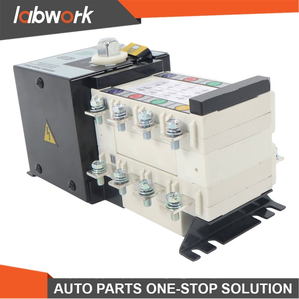 Labwork 100A 4P ATS Generator Automatic Transfer Switch Changeover Switch