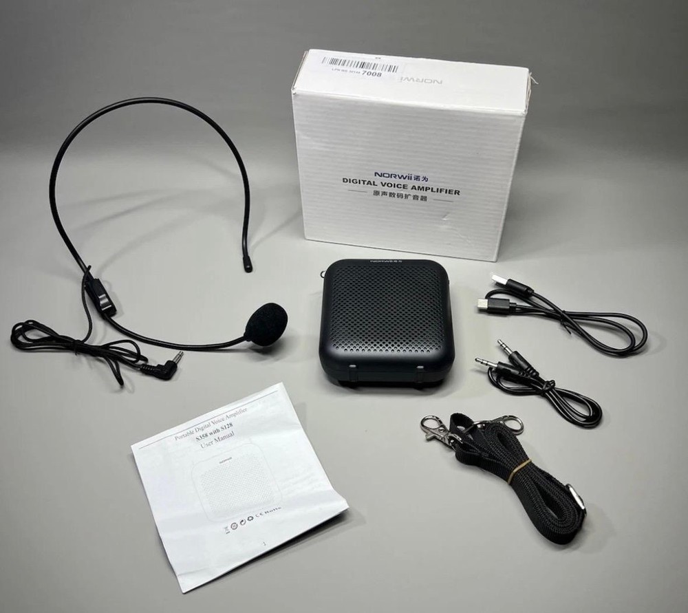 Loud Voice Amplifier Portable Mini Wired Microphone Headset Bluetooth Speaker