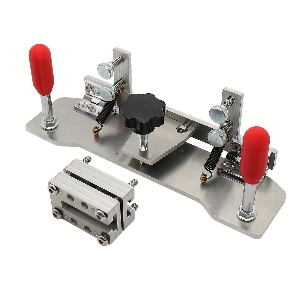 JCFANTS Belt Grinder Knife Jig, Fixed Angle Jig, Manual Sharpener Holder, Sha...