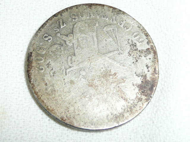 1884 Mexico 50 Centavos - Silver