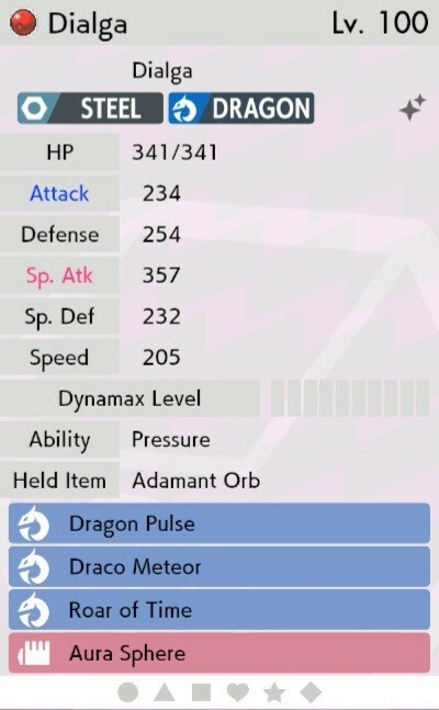 ✨Shiny✨ Event Dialga For Pokémon Sword & Shield