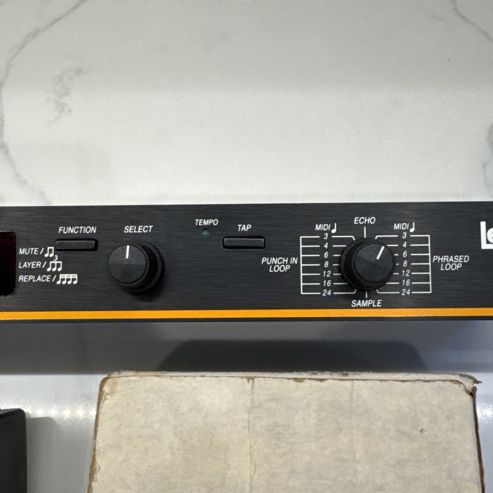 LEXICON JamMan Loop Delay Effects , Foot Pedal , Original Manual “CLEAN”
