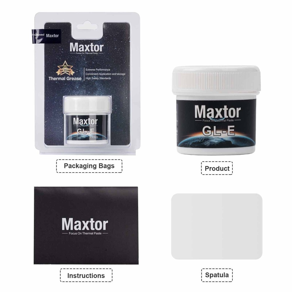 80g GLE Thermal Paste Heatsink Compound for CPU Processor GPU Coolers