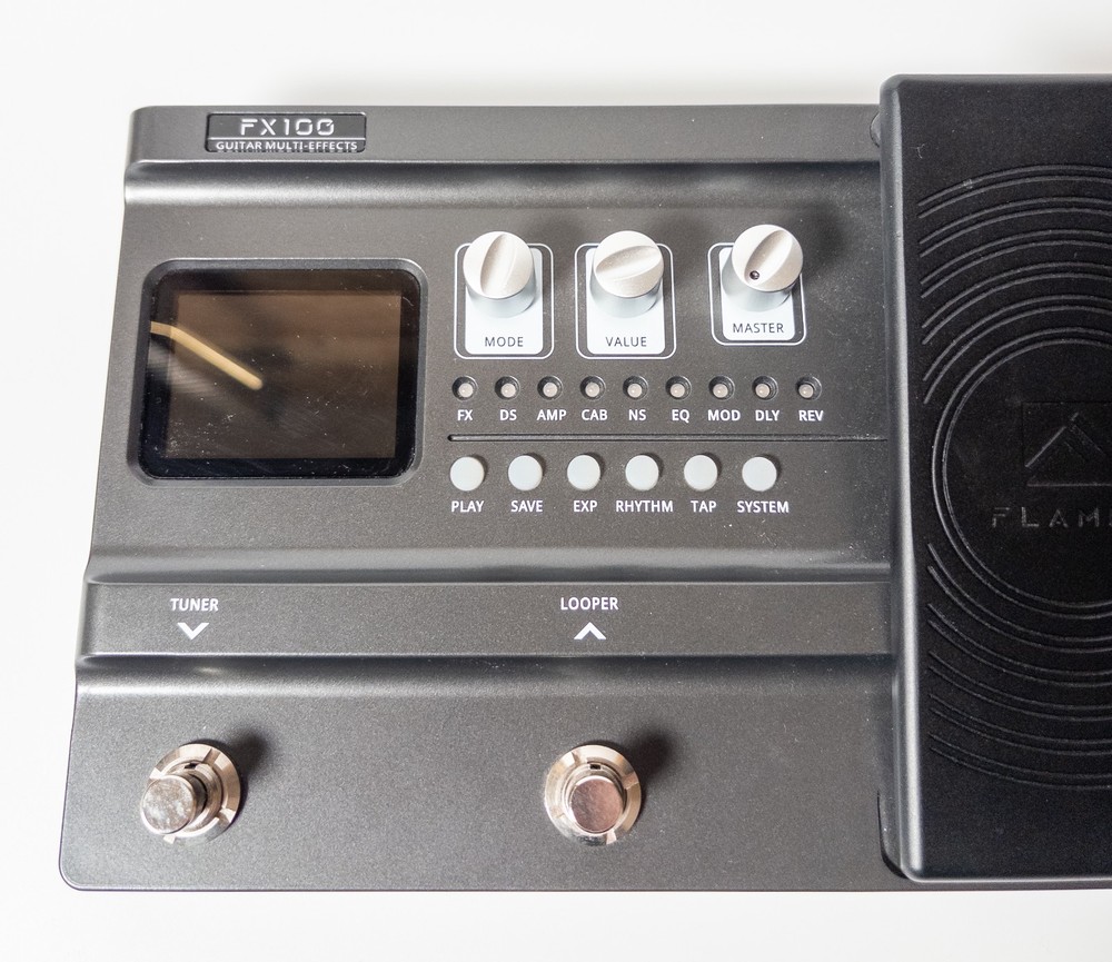 FLAMMA FX100 Guitar Multi Effects Processor Tested Working w/ Adapter