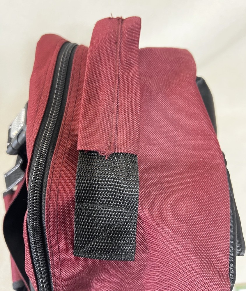 Northwest Territory Red Full-Size Backpack – Multiple Pockets & Storage