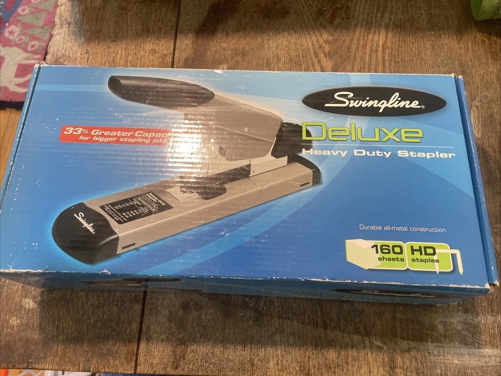 Swingline Heavy Duty Model 39005 160 Sheets High Capacity Stapler Open Box