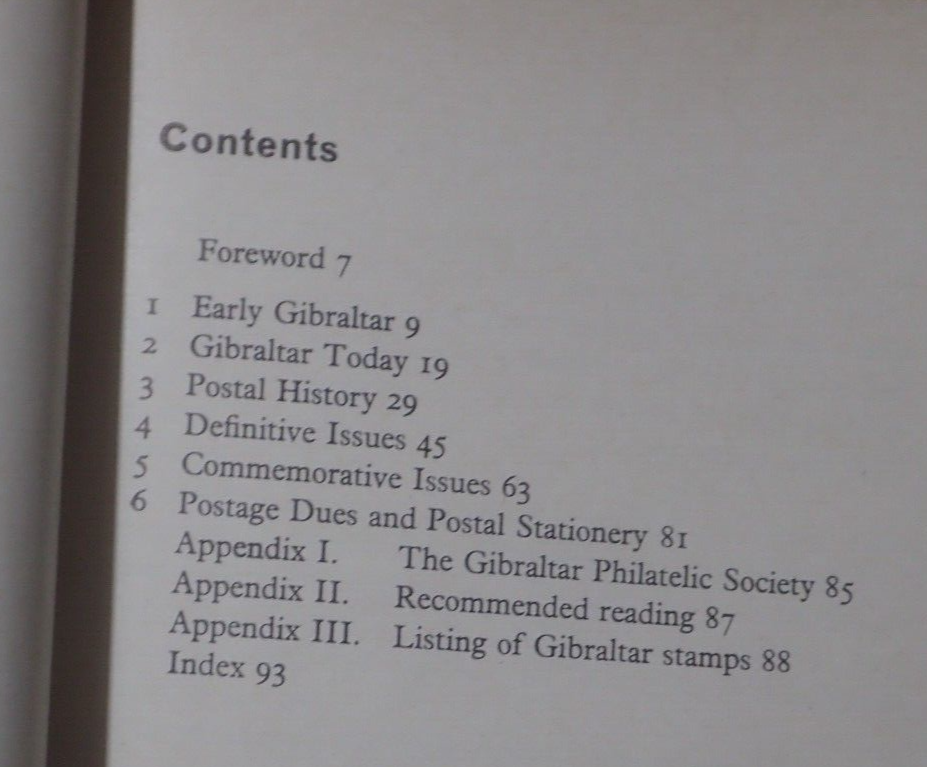 Gibraltar: The Story of Gibraltar and Her Stamps, by J.L. Rodrigues, 1968