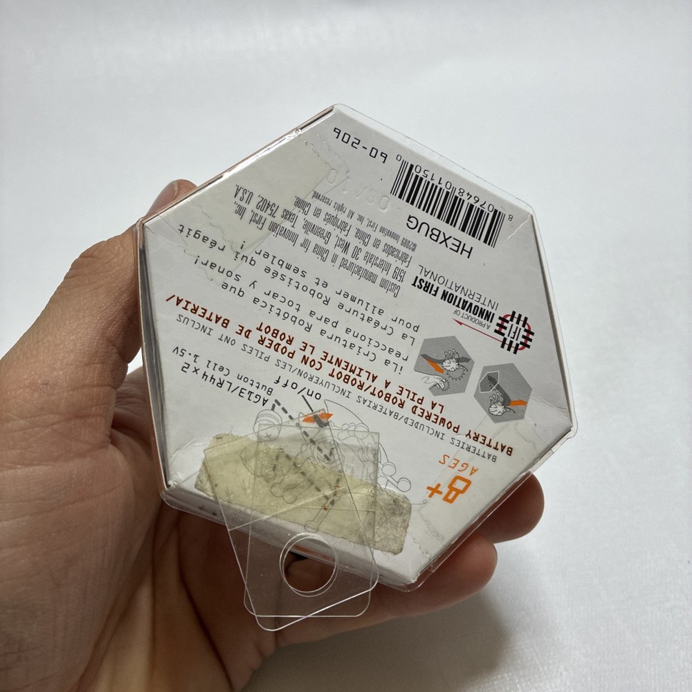 Hexbug Robot Orange Hex Bug Micro Robotic Creature New In Package